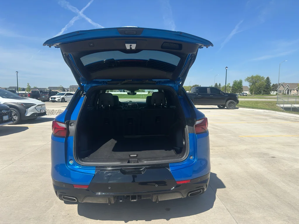 Used 2021 Bright Blue Metallic Chevrolet RS image 7