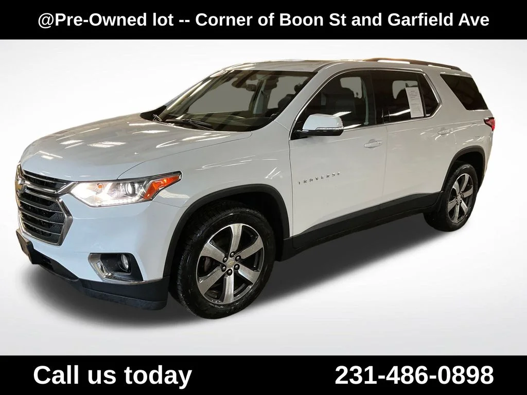 Used 2019 White Chevrolet 3LT image 1