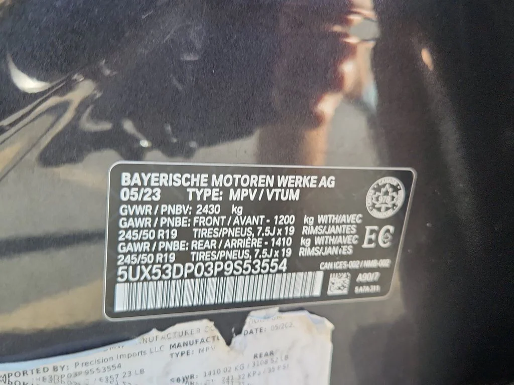 Used 2023 Black BMW xDrive30i image 20