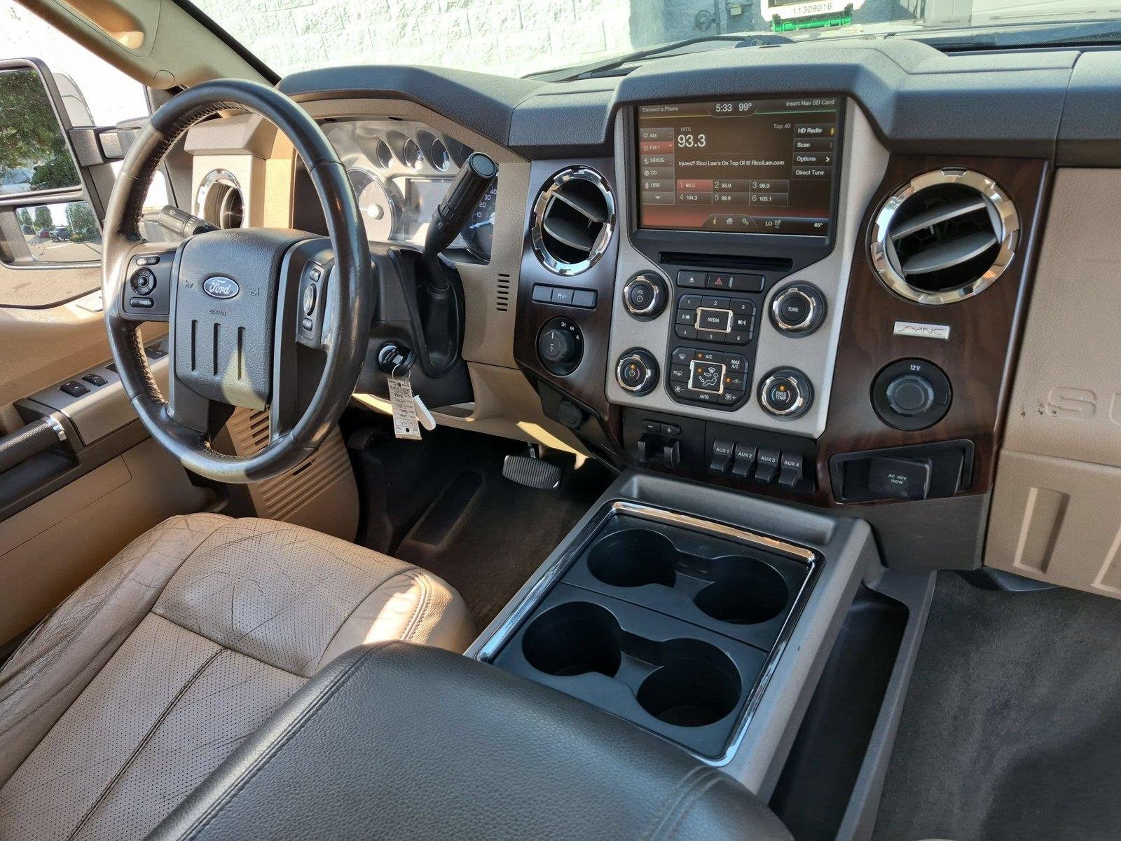 Used 2016 Shadow Black Ford Lariat image 35