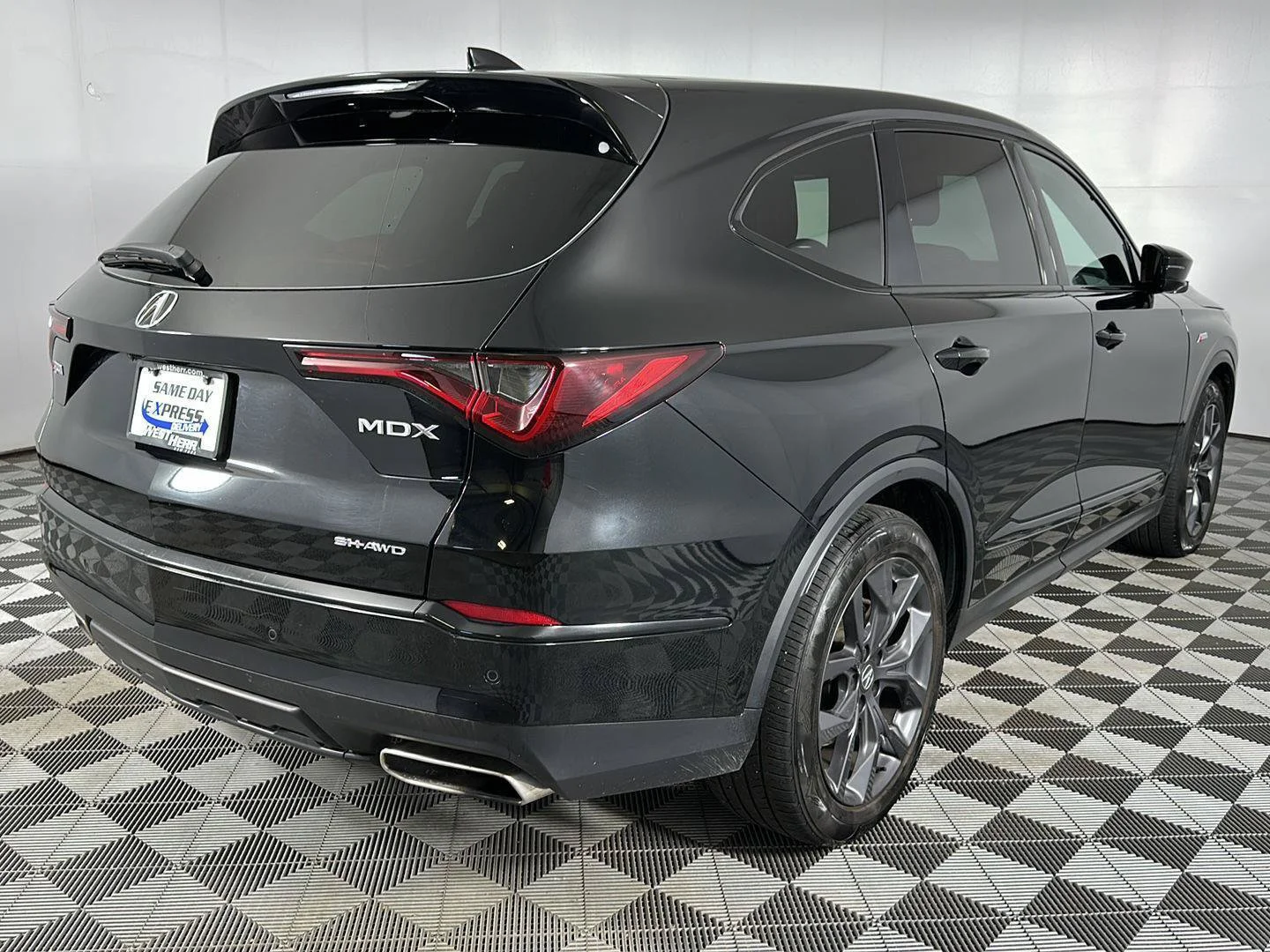 Used 2023 Majestic Black Pearl Acura SH-AWD with A-Spec Package image 64