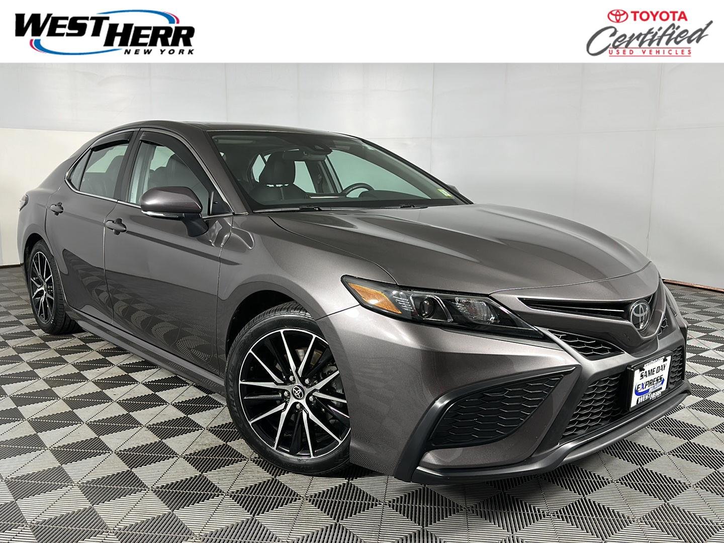 Certified Used 2023 Predawn Gray Mica Toyota SE image 1