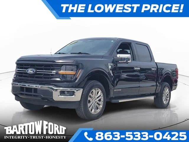 Used 2024 Black Ford XLT image 1