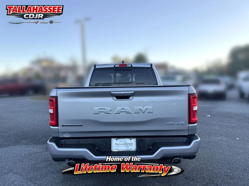 New 2026 Billet Silver Metallic Clear-Coat Exterior Paint RAM Big Horn/Lone Star image 4