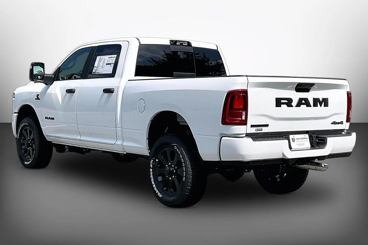 New 2026 Bright White Clear-Coat Exterior Paint RAM Big Horn image 6
