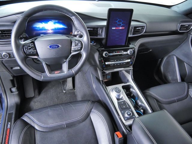 Certified Used 2021 Blue Ford ST image 4