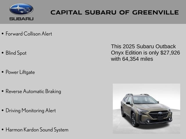 Used 2025 Brown Subaru Onyx Edition image 9