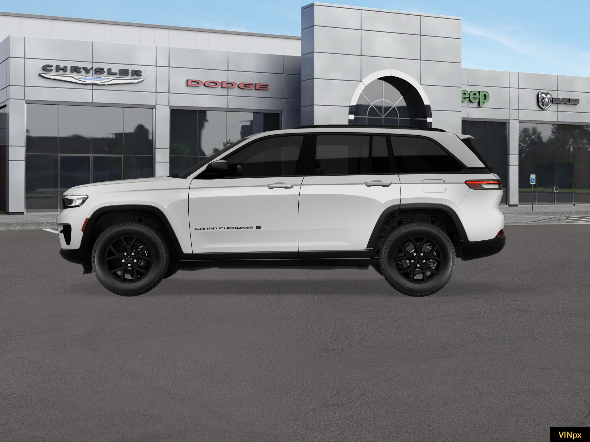 New 2027 Bright White Clear-Coat Paint Jeep Laredo X image 2