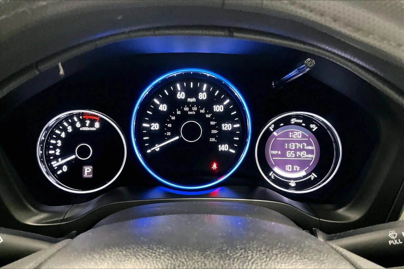 Used 2017 Lunar Silver Metallic Honda LX image 25
