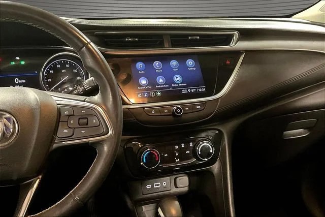 Used 2021 EBONY TWILIGHT METALLIC Buick Preferred image 9