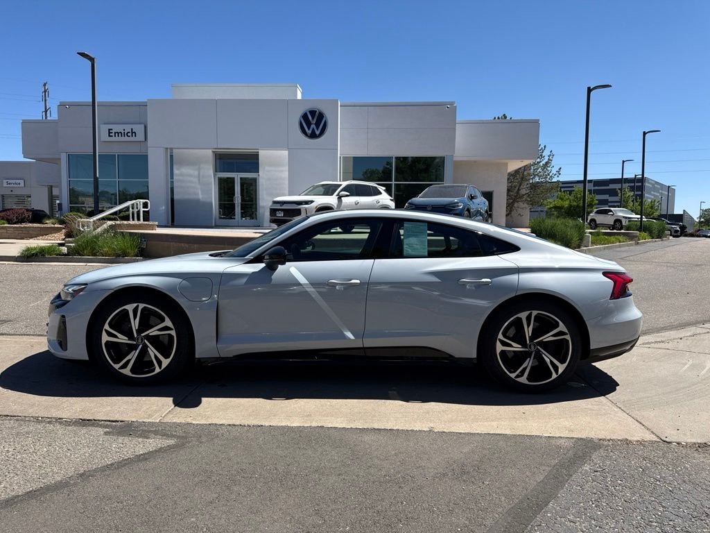 Used 2023 Audi e-tron GT Premium Plus with VIN WAUCJBFW6P7000214 for sale in Boulder, CO