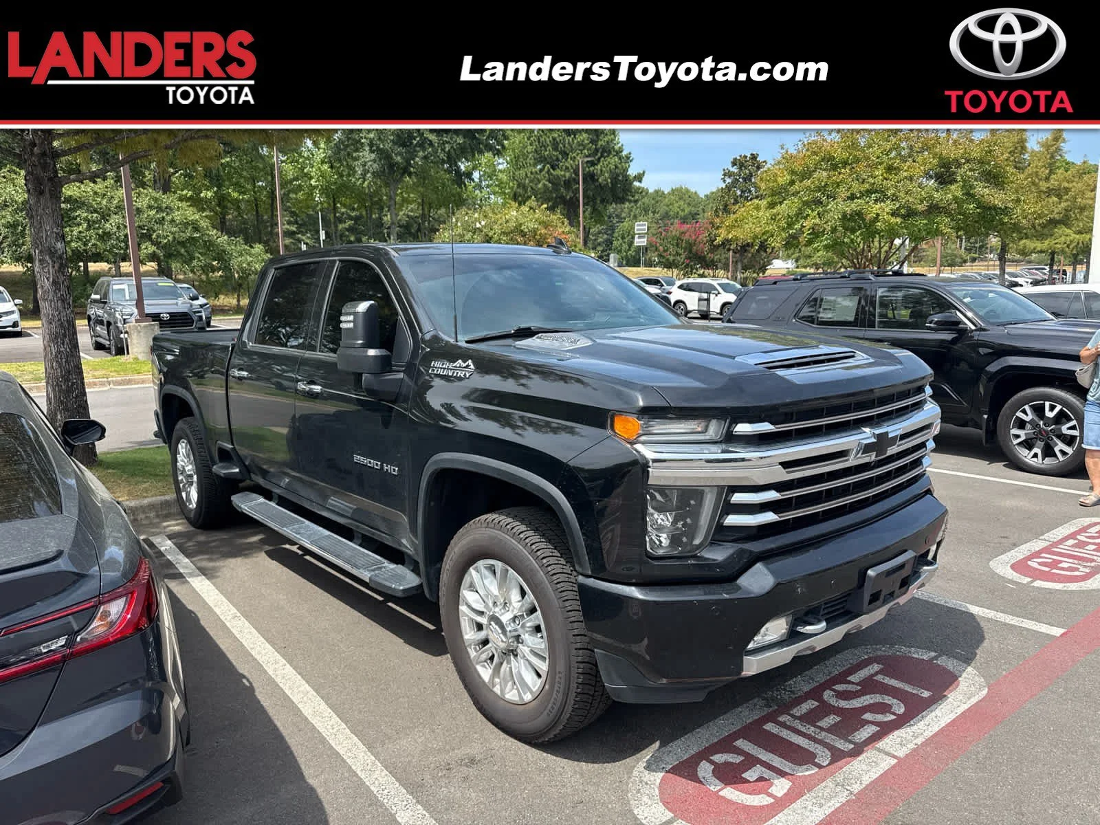 Used 2020 Black Chevrolet High Country image 1
