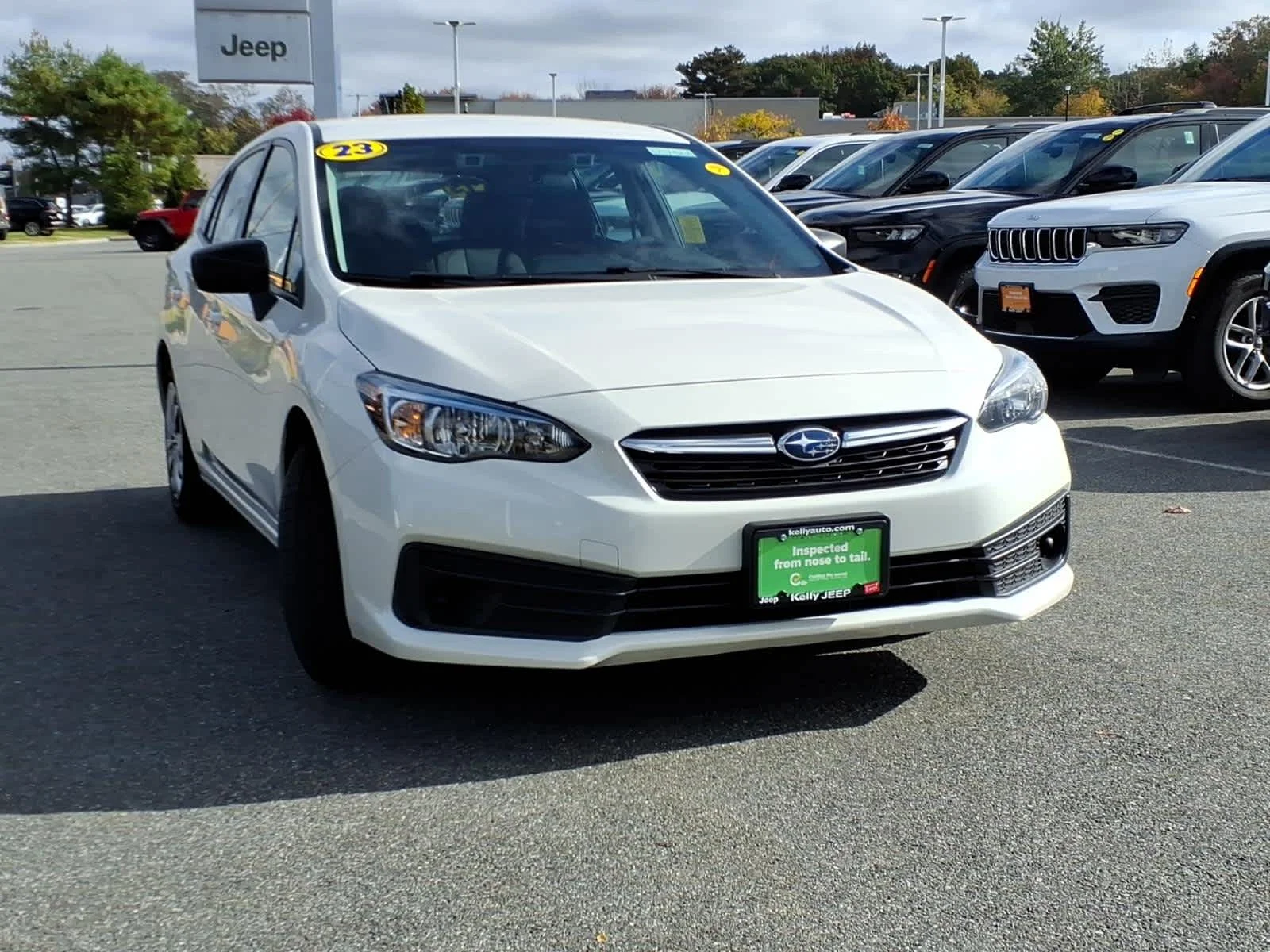 Certified Used 2023 Crystal White Pearl Subaru  image 4