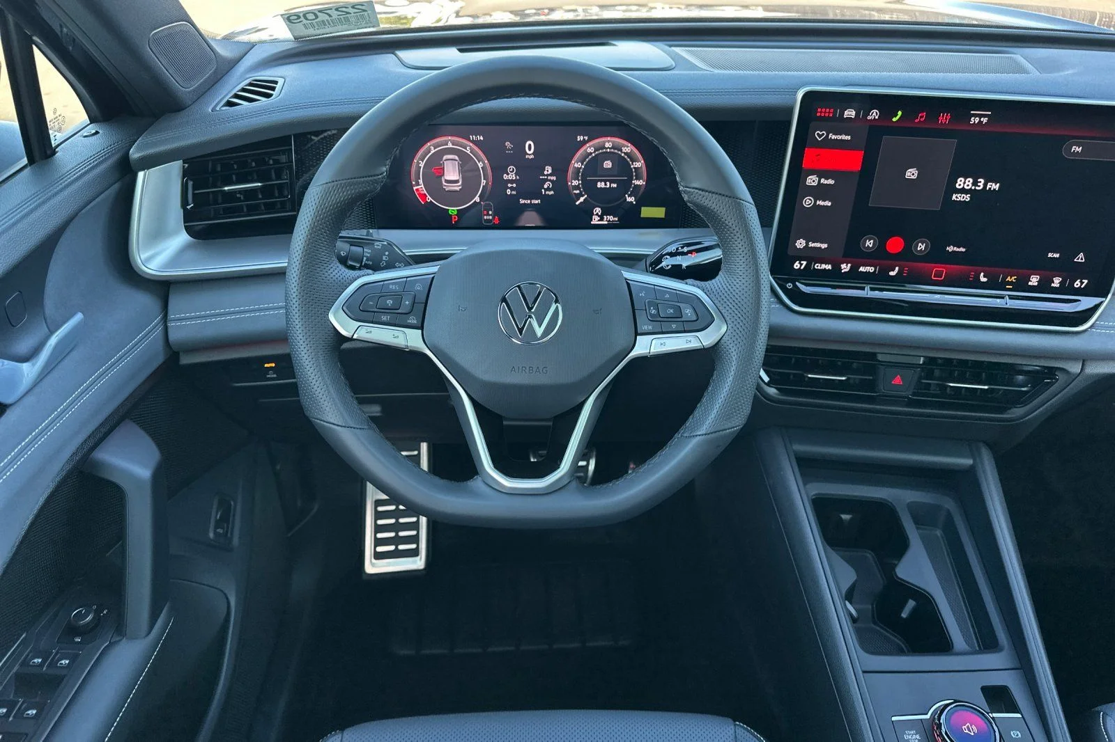 New 2026 Black Volkswagen 2.0T SE R-Line Black image 12
