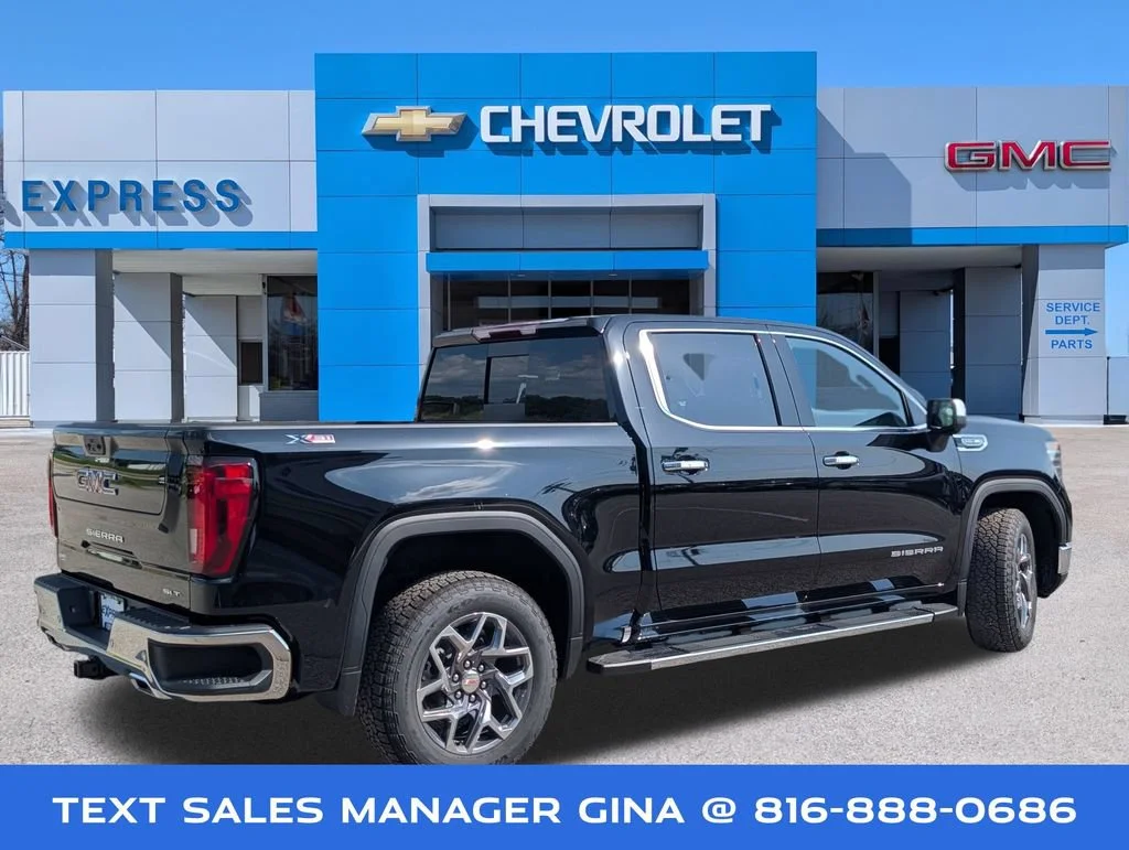 New 2026 Onyx Black GMC SLT image 3