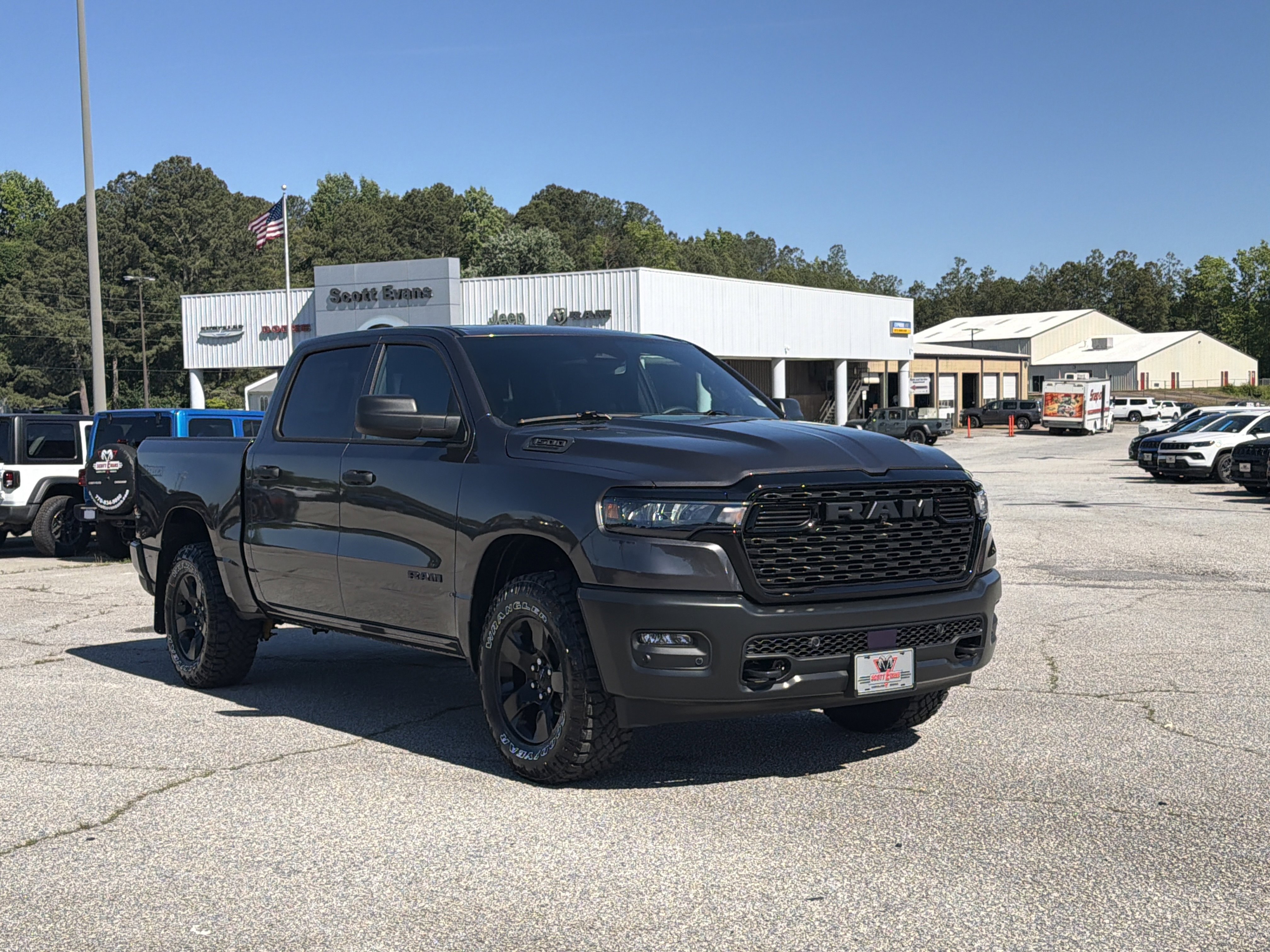 New 2026 Granite Crystal Metallic Clear-Coat Exterior Paint RAM Warlock image 2