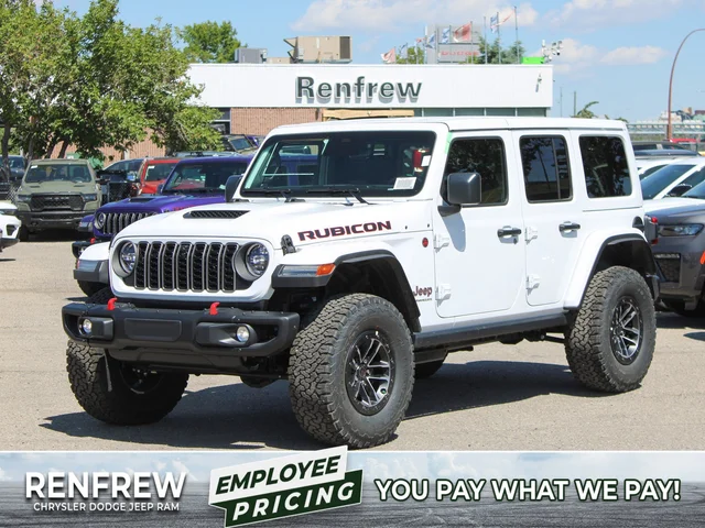 2026 Jeep Wrangler Rubicon X* 4 Door 4x4, 35 Inch Tires, Steel Bumpers