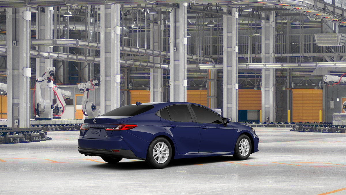 New 2027 Reservoir Blue Toyota LE image 10