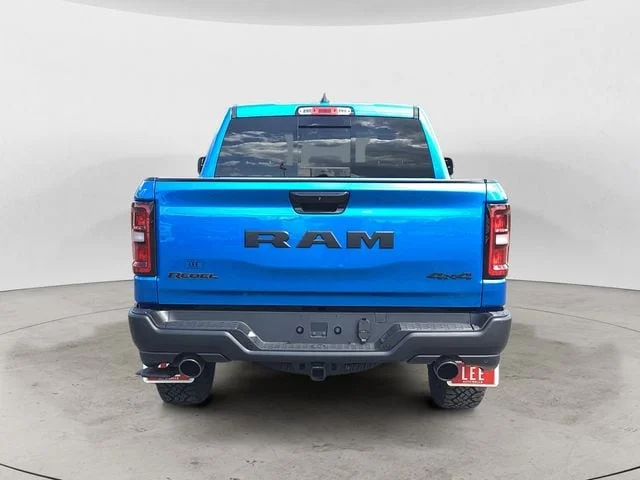 New 2026 Blue Pearl Ram REBEL CREW CAB 4X4 5