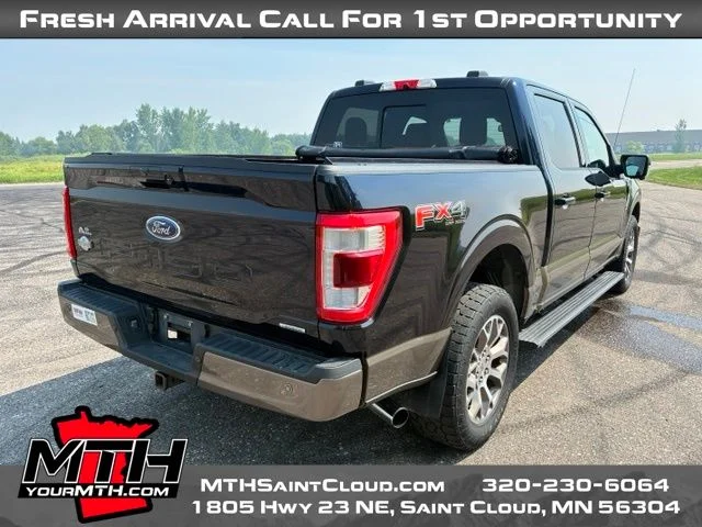Used 2021 Blue Ford King Ranch image 8