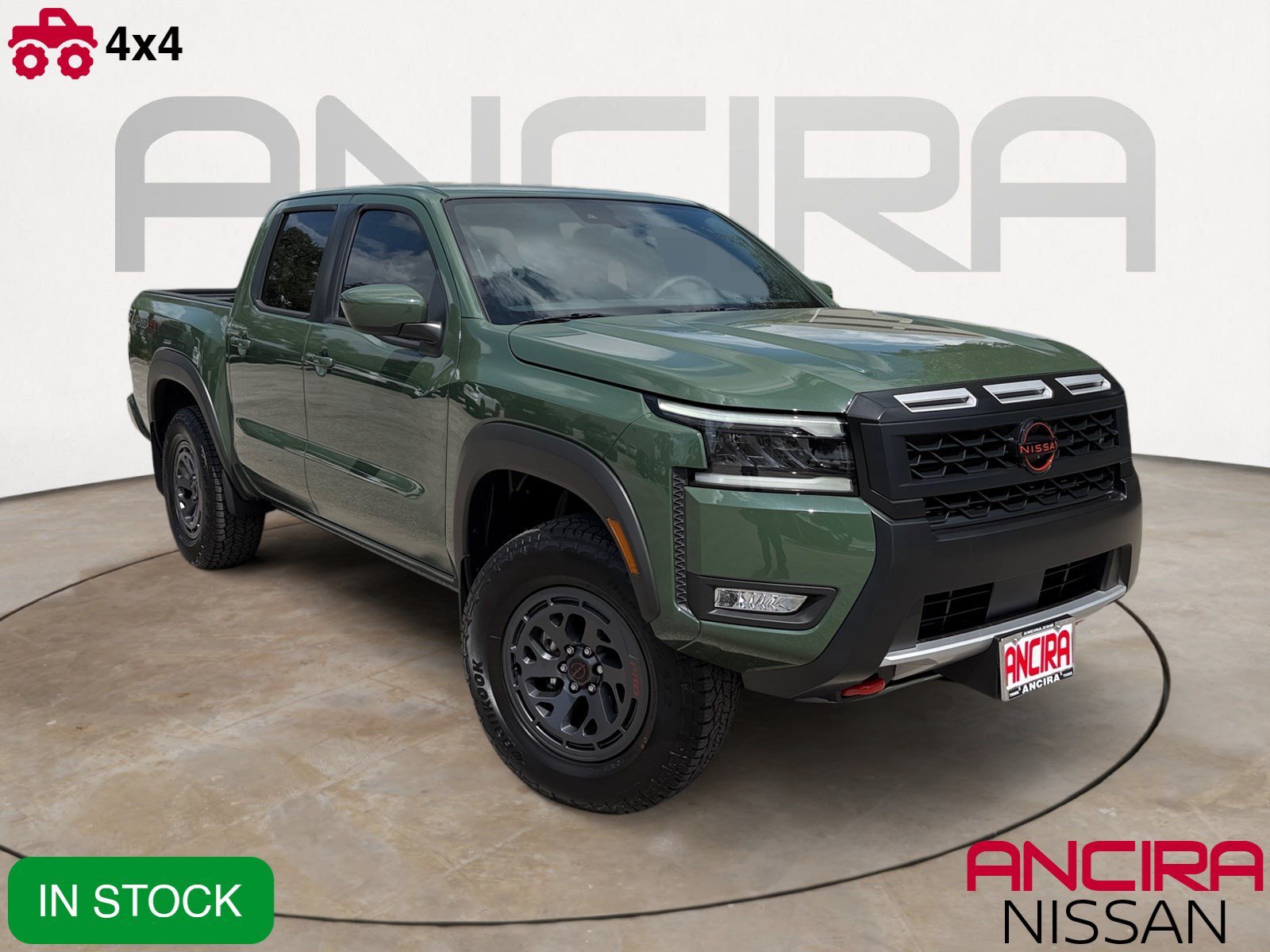 New 2026 Tactical Green Metallic Nissan PRO-4X image 1