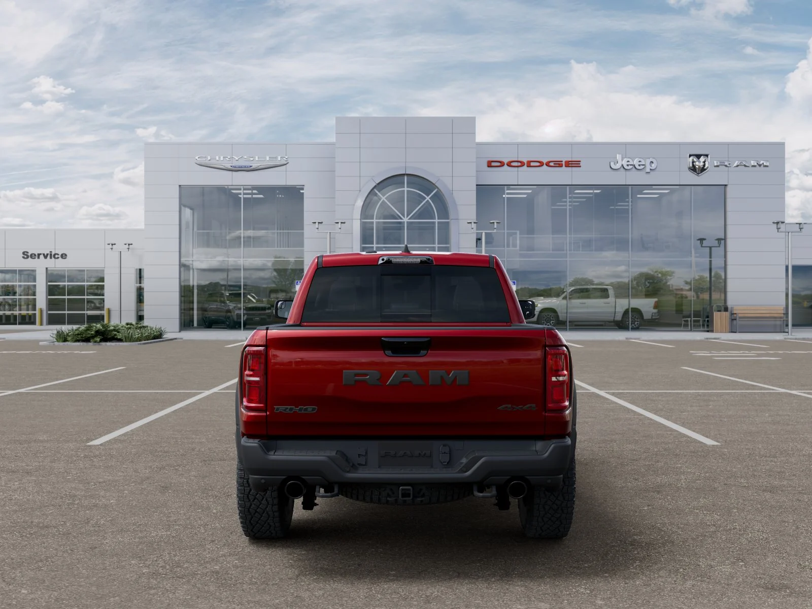 New 2026 Molten Red Pearl-Coat Exterior Paint RAM RHO image 34
