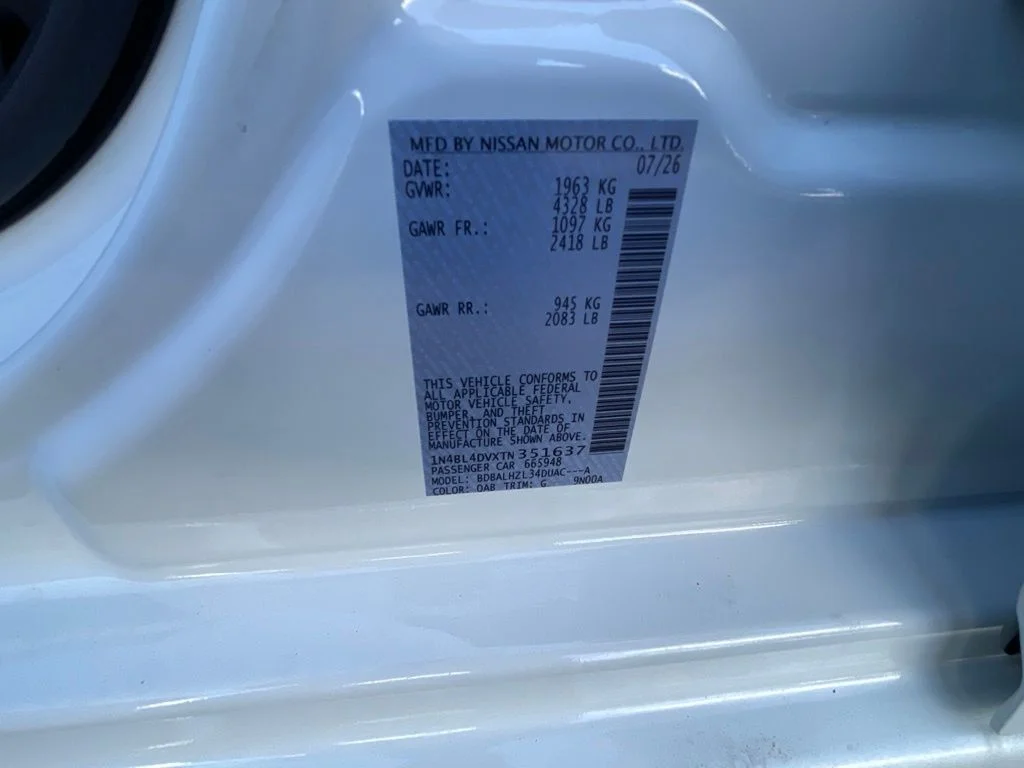 New 2026 Pearl White TriCoat Nissan SV Special Edition image 33