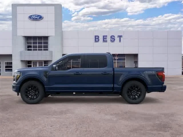 New 2026 Antimatter Blue Metallic Ford LARIAT image 3