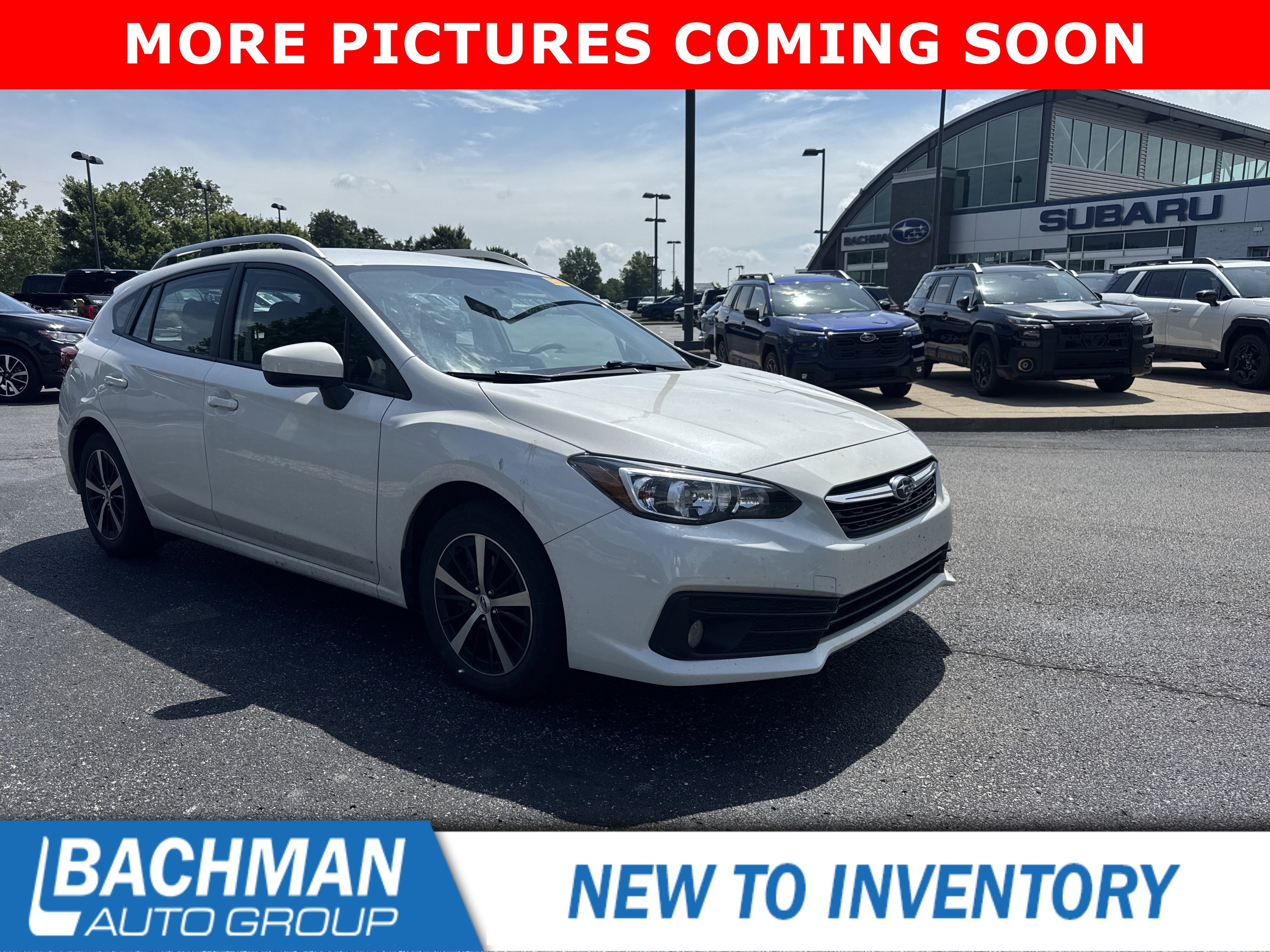 Used 2023 Crystal White Pearl Subaru Premium image 1