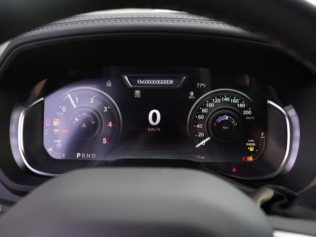 New 2026 Bright White Clear-Coat Exterior Paint RAM Laramie image 13