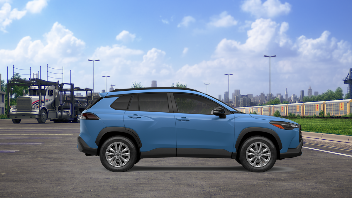 New 2026 Cavalry Blue Toyota LE image 12