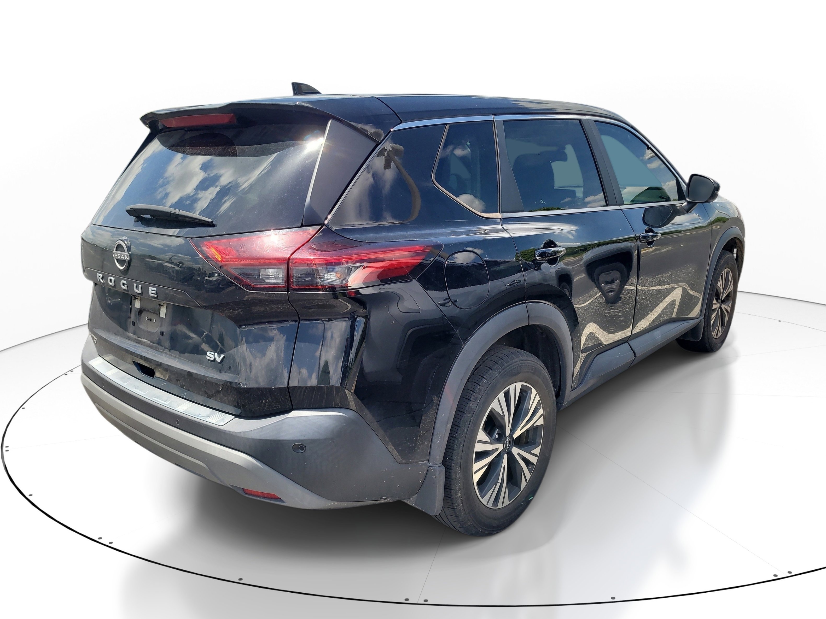 Used 2023 Super Black Nissan SV image 6