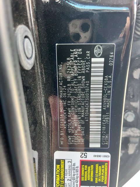 Used 2025 Black Toyota SE image 13