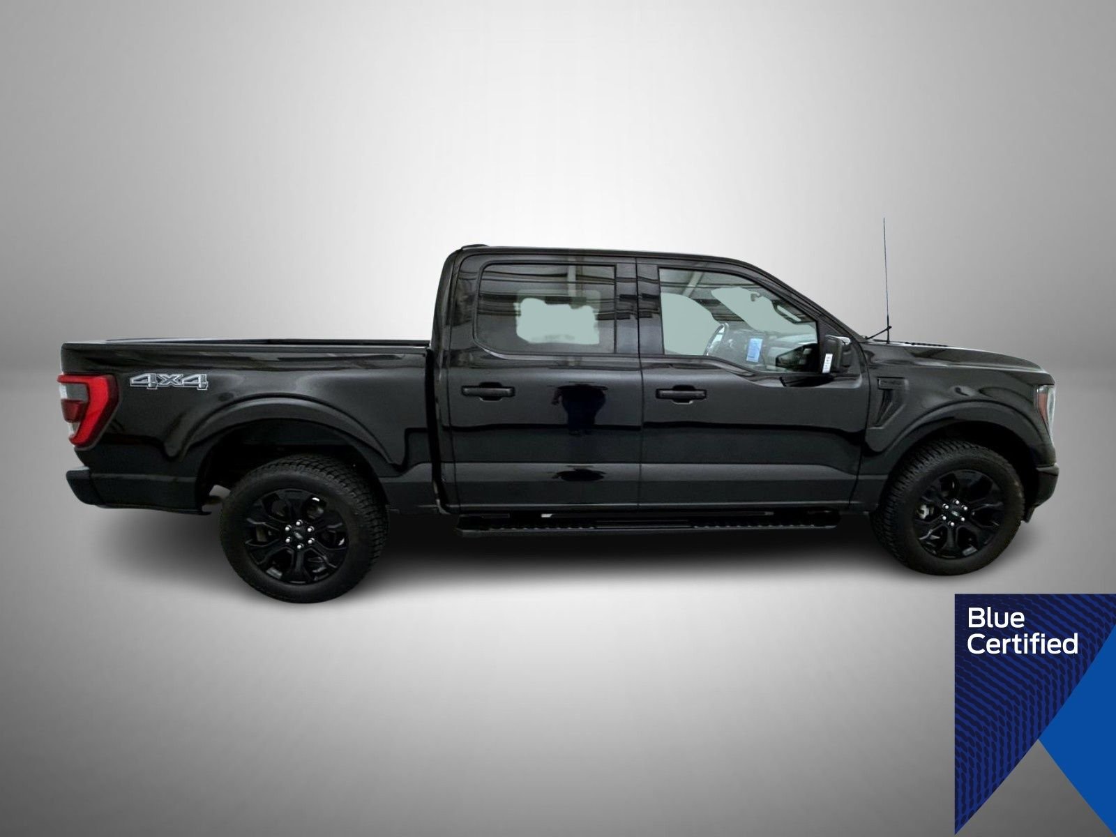Certified Used 2022 Black Metallic Ford Lariat image 4