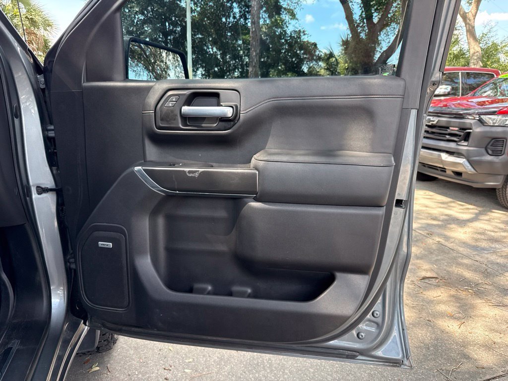 Used 2021 SATIN STEEL METALLIC GMC AT4 image 30