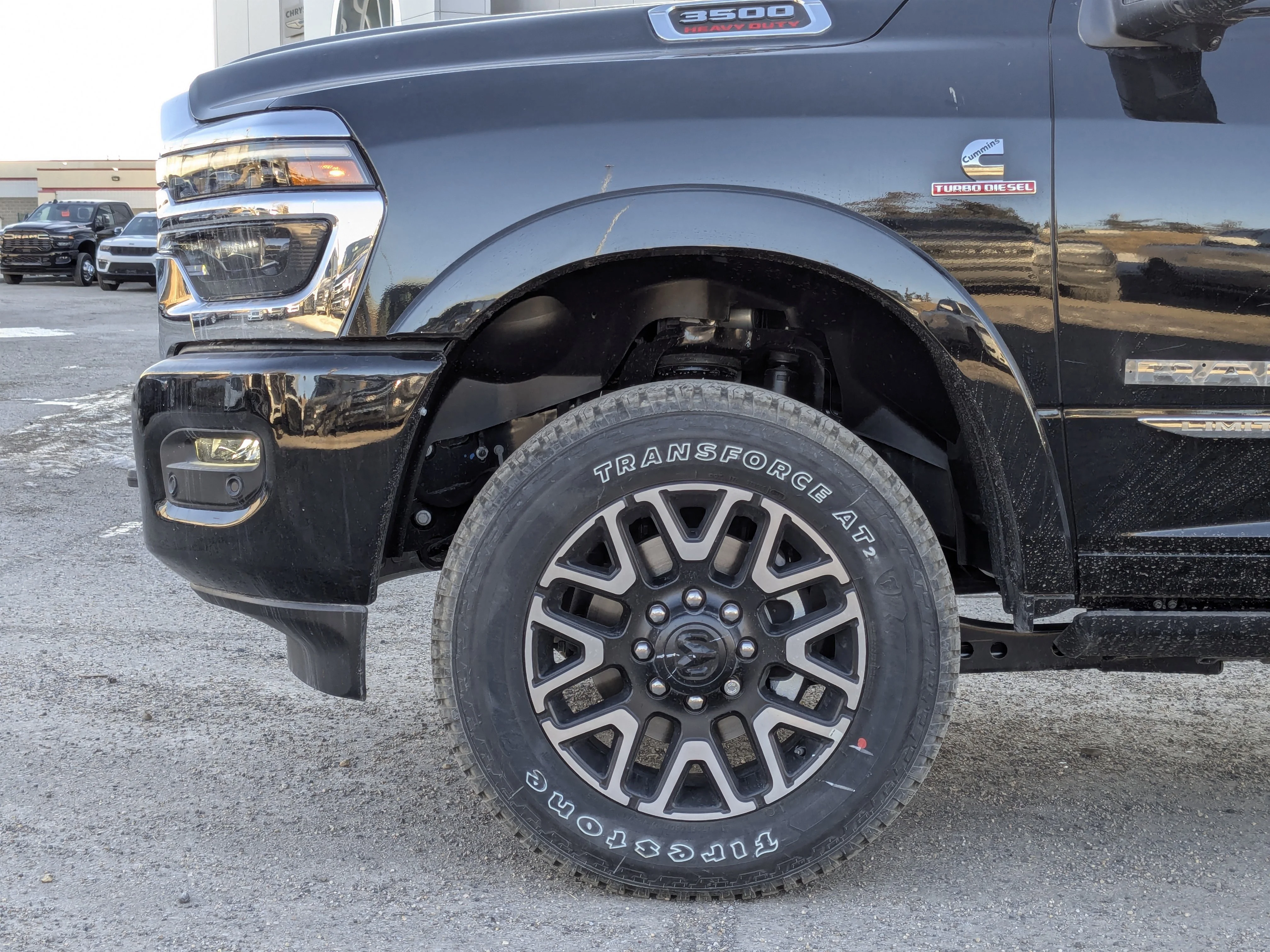 New 2026 Black RAM Limited - - Night Edition - Limited Level 1 Equip Grp - Power Sunroof - 6.7L Cummins HO Diesel & Mor image 8