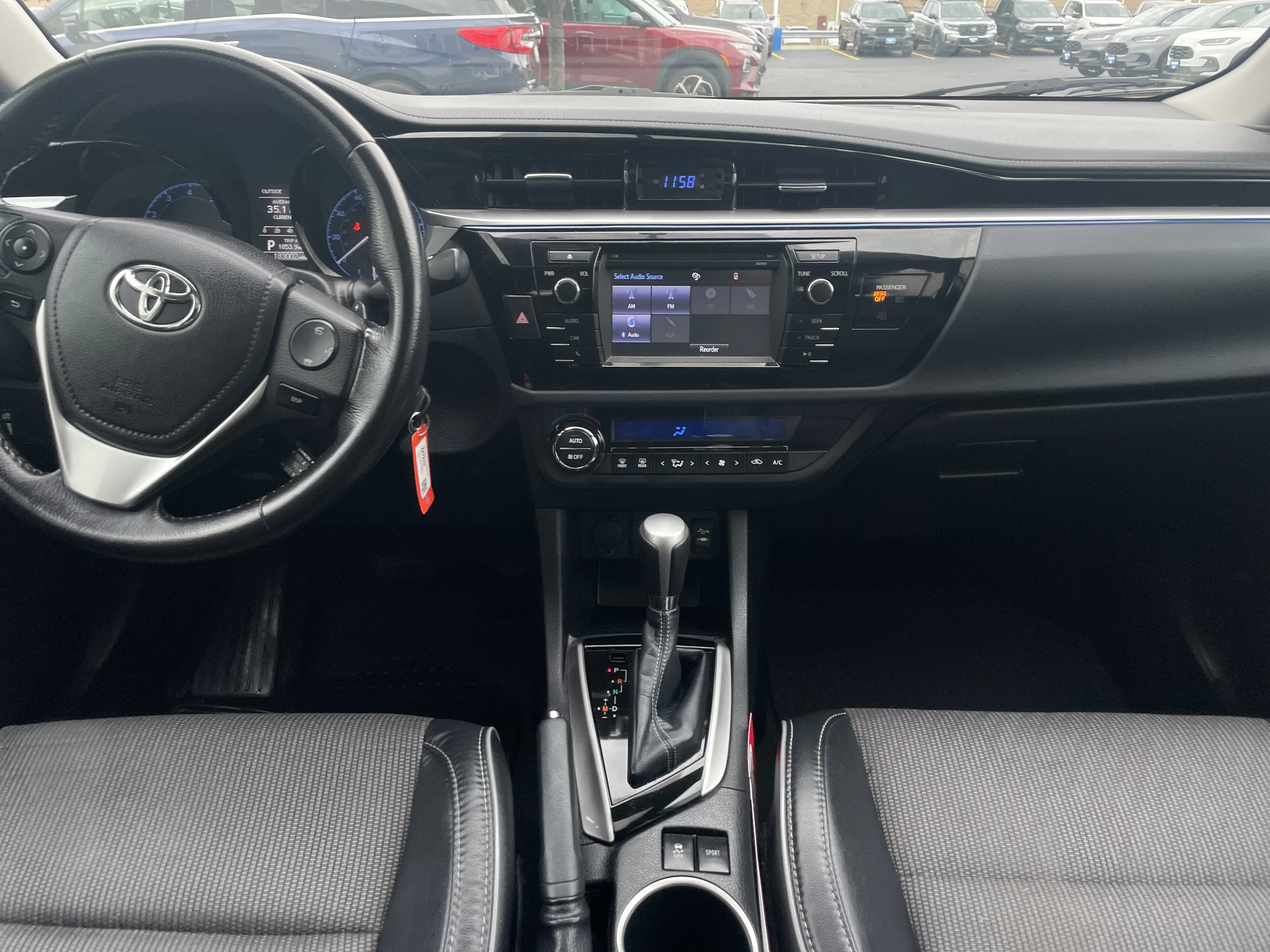 Used 2015 Super White Toyota S Plus image 14