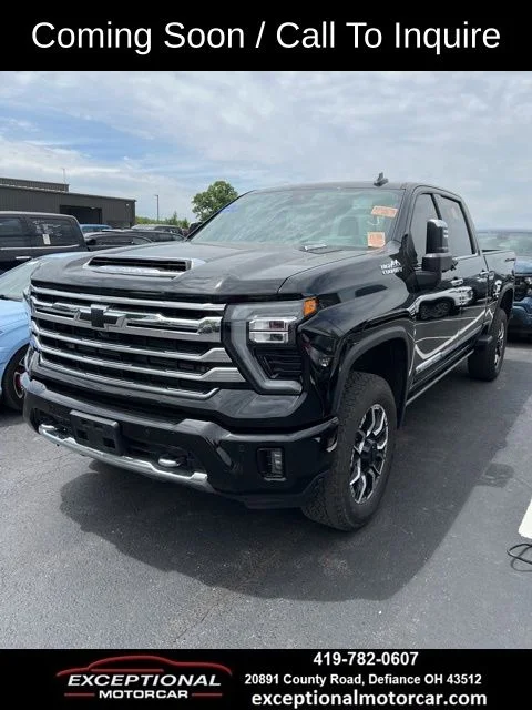 Used 2024 Black Chevrolet High Country image 1