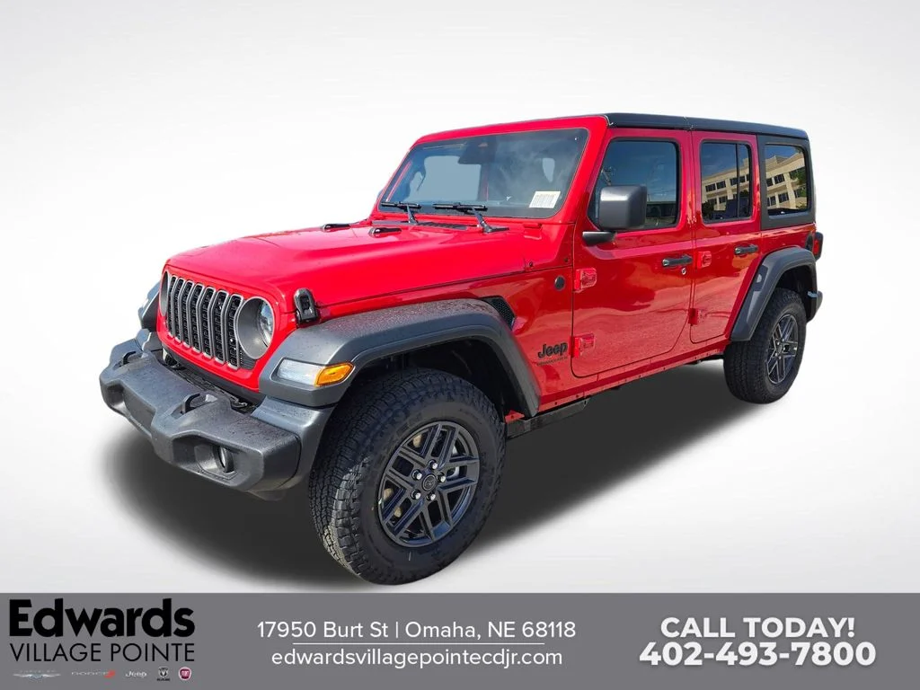 New 2026 Firecracker Red Clear-Coat Exterior Paint Jeep Sport S image 7
