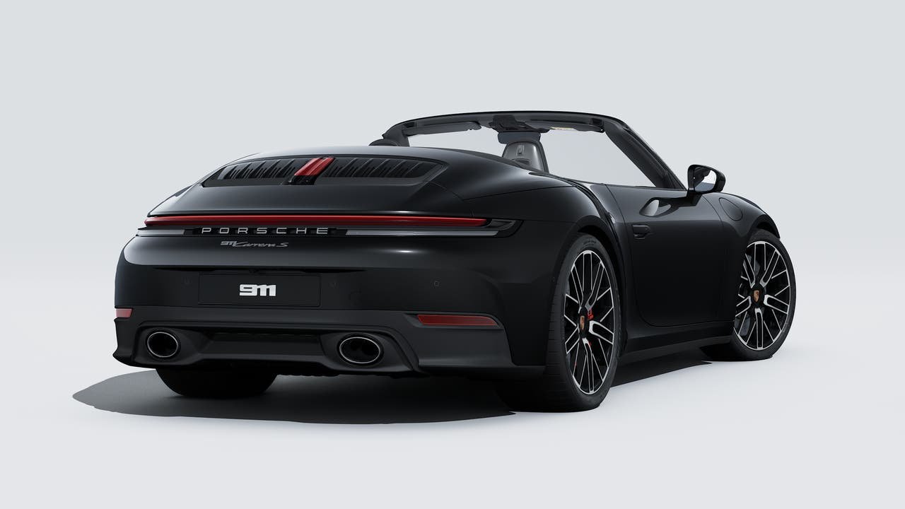 New 2026 Jet Black Metallic Porsche Carrera S image 9