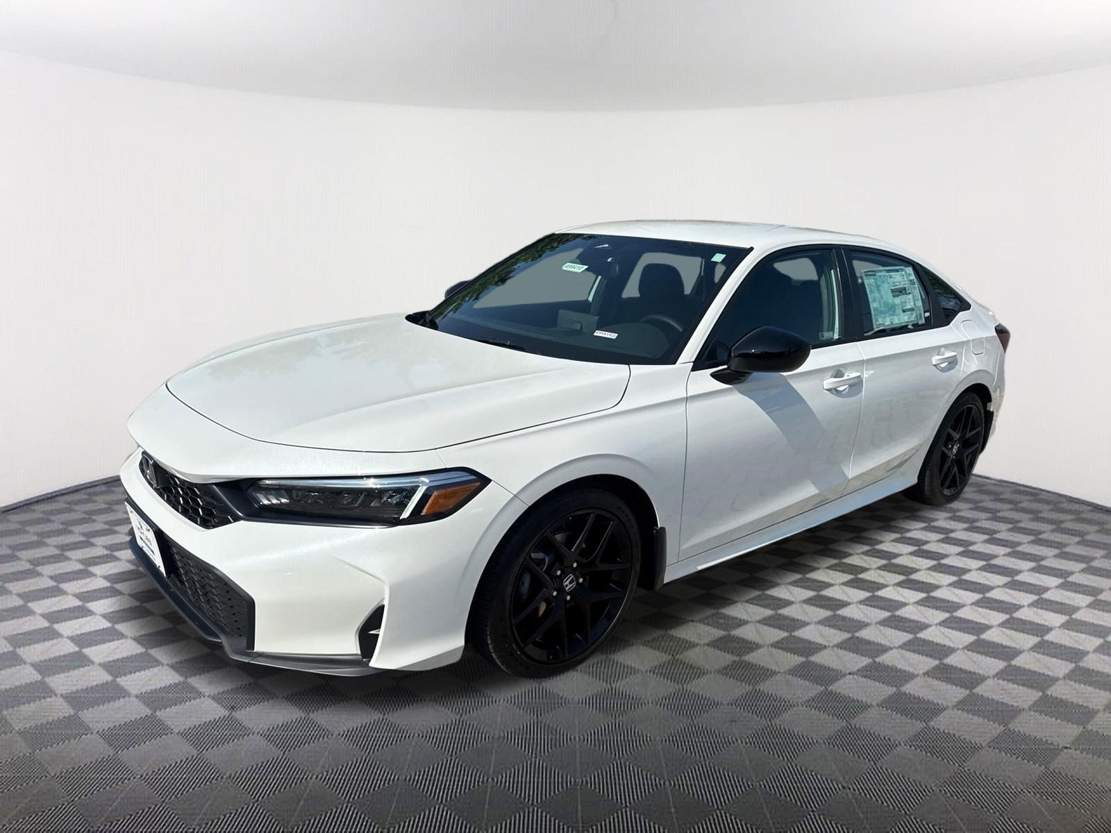 New 2026 Platinum White Pearl Honda Sport image 3