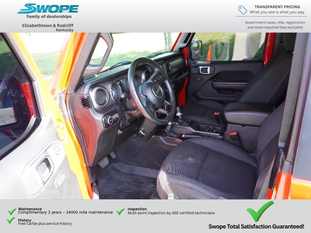 Used 2019 Firecracker Red Clearcoat Jeep Sport S image 9