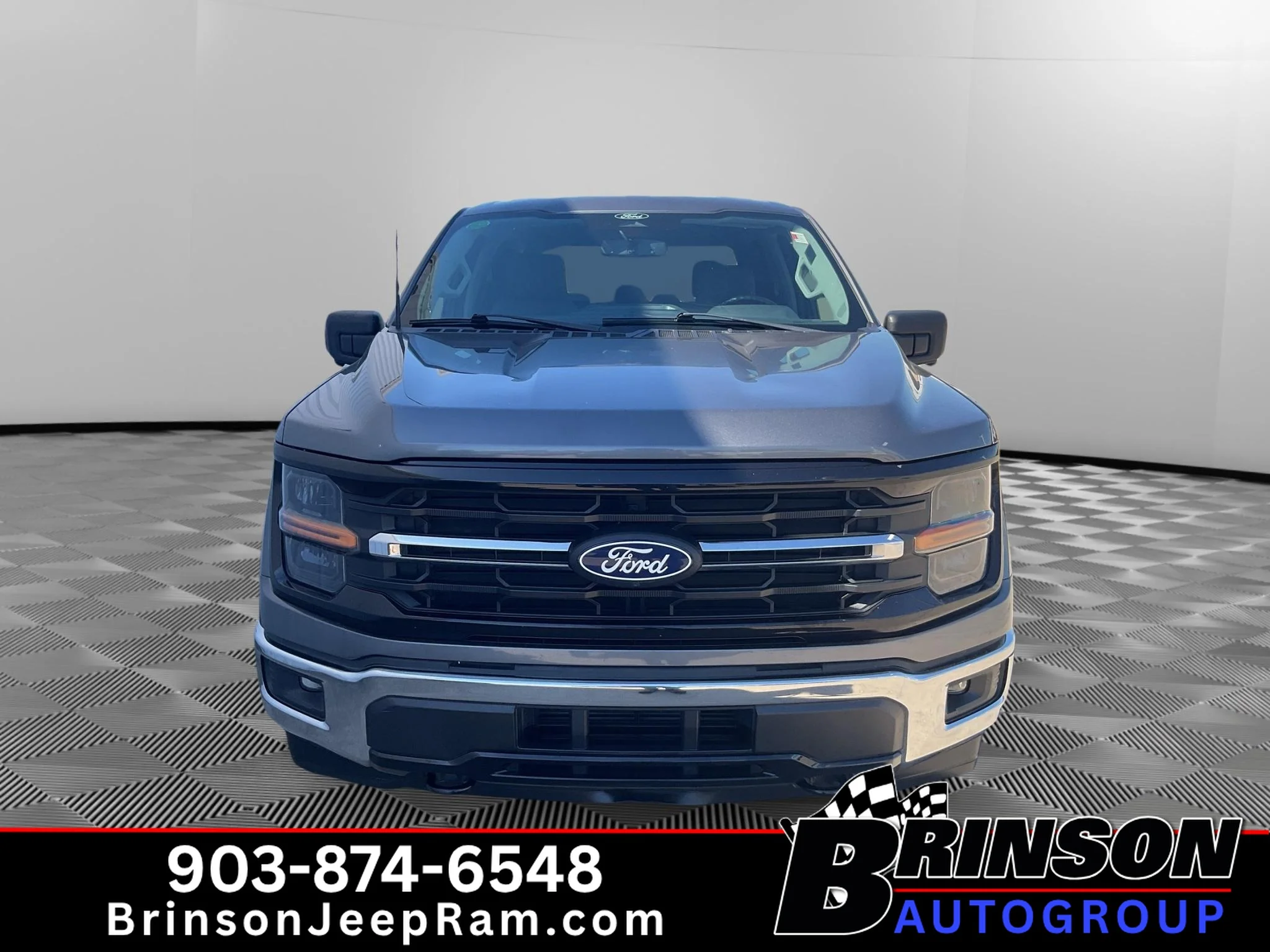 Used 2024 Carbonized Gray Metallic Ford XLT image 2