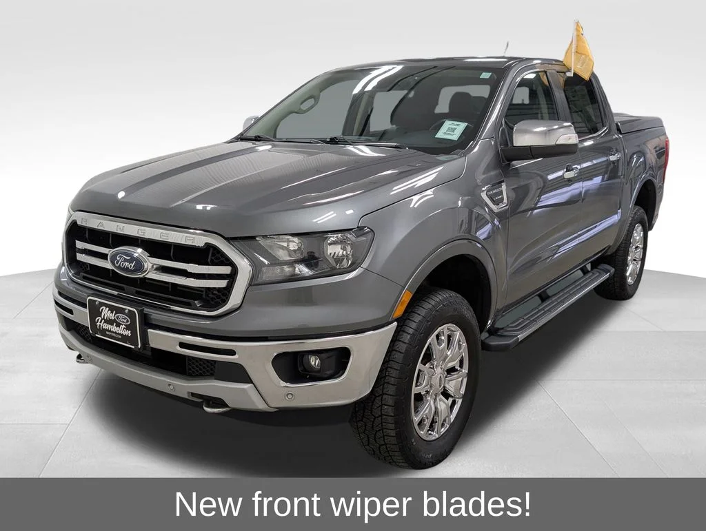 Certified Used 2022 Carbonized Gray Metallic Ford Lariat image 4