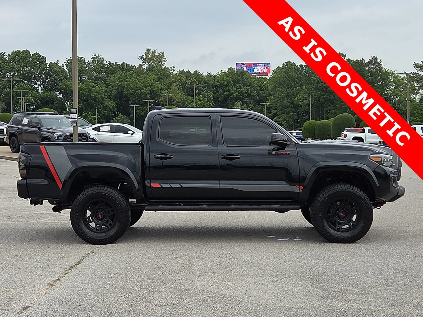 Used 2019 Midnight Black Metallic Toyota TRD Sport image 6