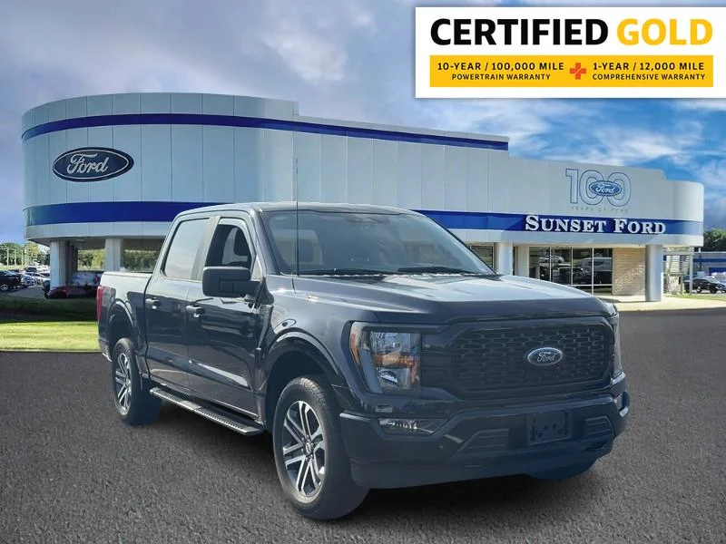 Used 2023 Antimatter Blue Metallic Ford XL image 1