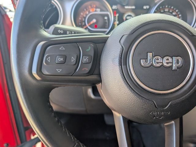 Used 2022 Red Jeep Unlimited Willys image 13