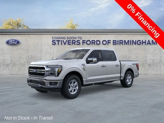 New 2026 Iconic Silver Metallic Ford Lariat image 2