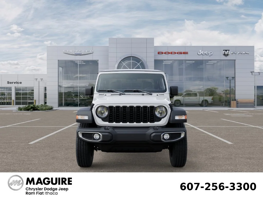 New 2027 Bright White Clearcoat Jeep Sport S image 6