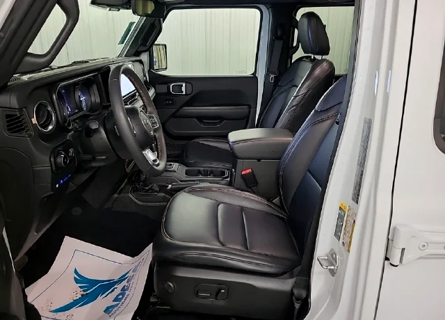 Used 2024 White Jeep Sahara 4xe image 4